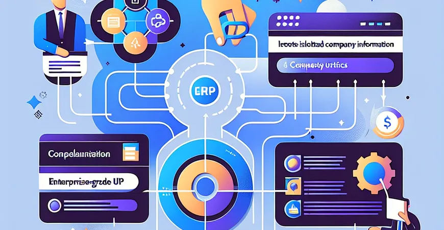 一文讲透！ERP 系统如何打通企业信息孤岛